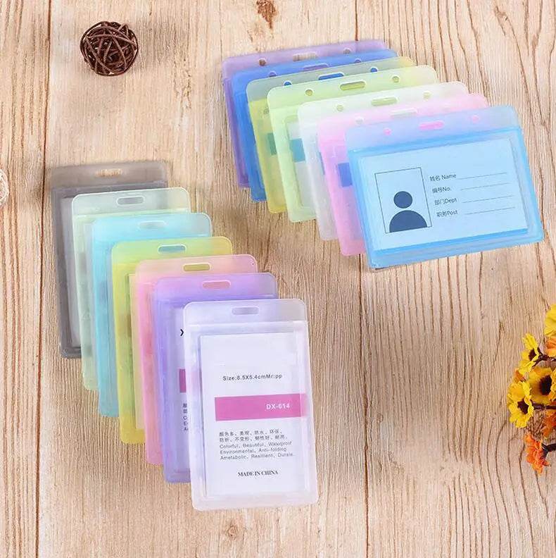 New Nurse Doctor Retractable Badge Reel with Horizontal Style Students ID Business Card Work Card Badge Holder Office Supplies