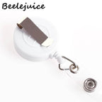 Red Flowers Art Retractable Badge Reel Lanyard Nurse ID Business Credit Card Work Card Badge Holder Office Student Clips ID Card