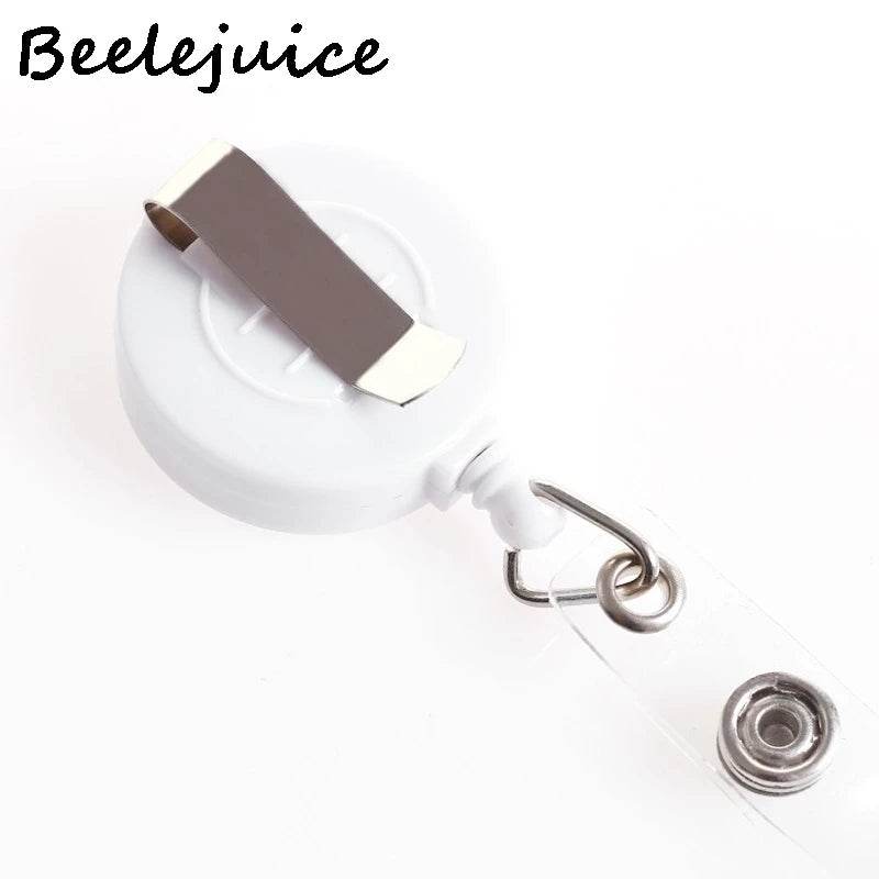 Red Flowers Art Retractable Badge Reel Lanyard Nurse ID Business Credit Card Work Card Badge Holder Office Student Clips ID Card