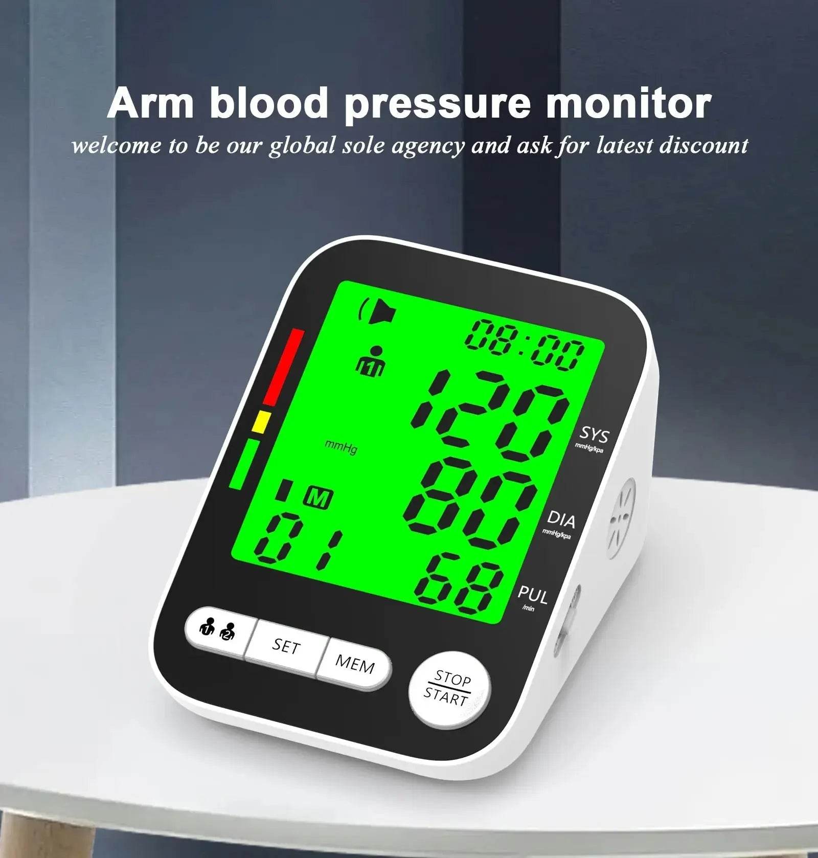 Digital Blood Pressure Monitor - Your Home Health Guardian