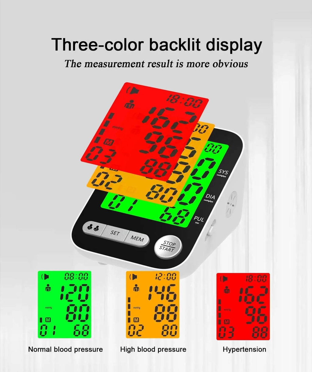 Digital Blood Pressure Monitor - Your Home Health Guardian