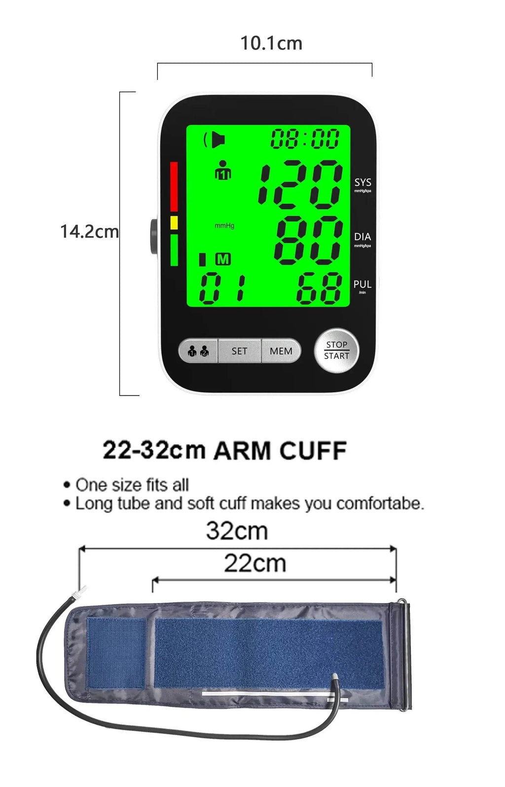 Digital Blood Pressure Monitor - Your Home Health Guardian