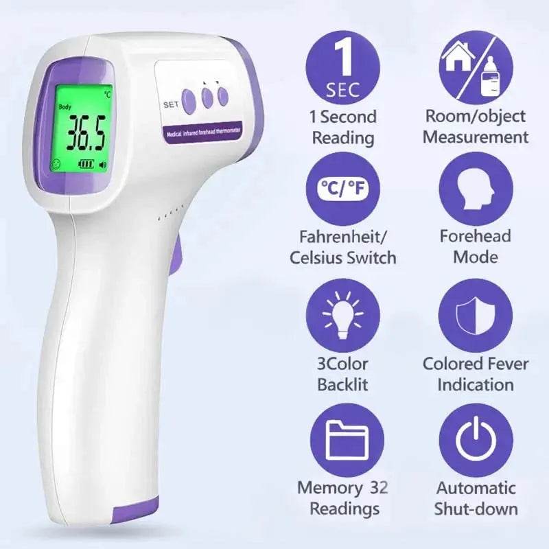 Medical Arm Blood Pressure Cuff, Thermometer, Pulse-Ox Set, Nurse, Doctor