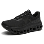 Luxury Casual Sneakers for Men - Lightweight Mesh Athletic Shoes AllBlack