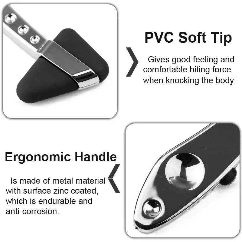 Neurological Diagnostic Percussor, Reflex Percussion Hammer Set with LED Penlight