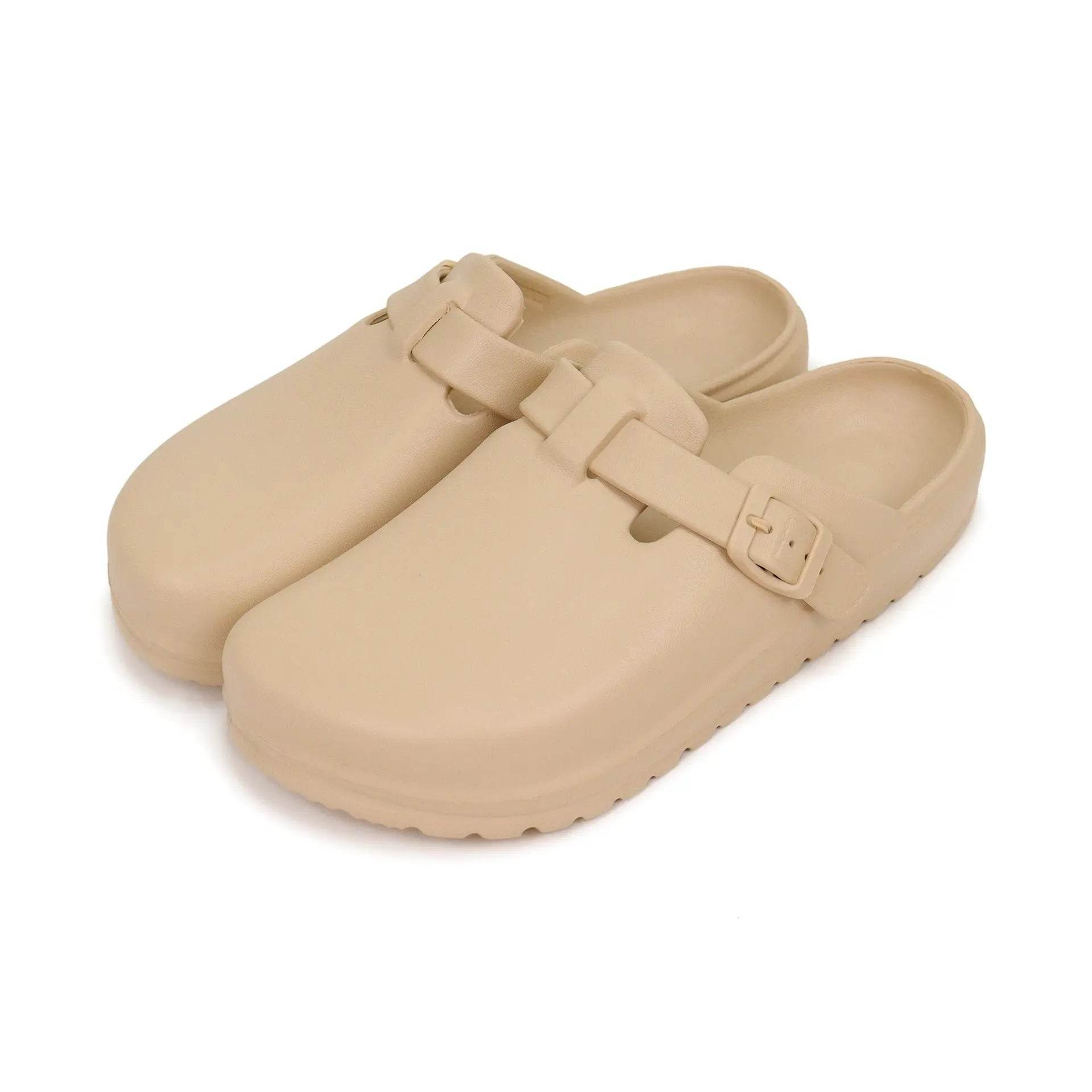 Nurses Shoes, Doctors Shoes, Waterproof Slide-on, Non-slip Clogs New khaki