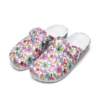 Nurses Shoes, Doctors Shoes, Waterproof Slide-on, Non-slip Clogs Floral pattern