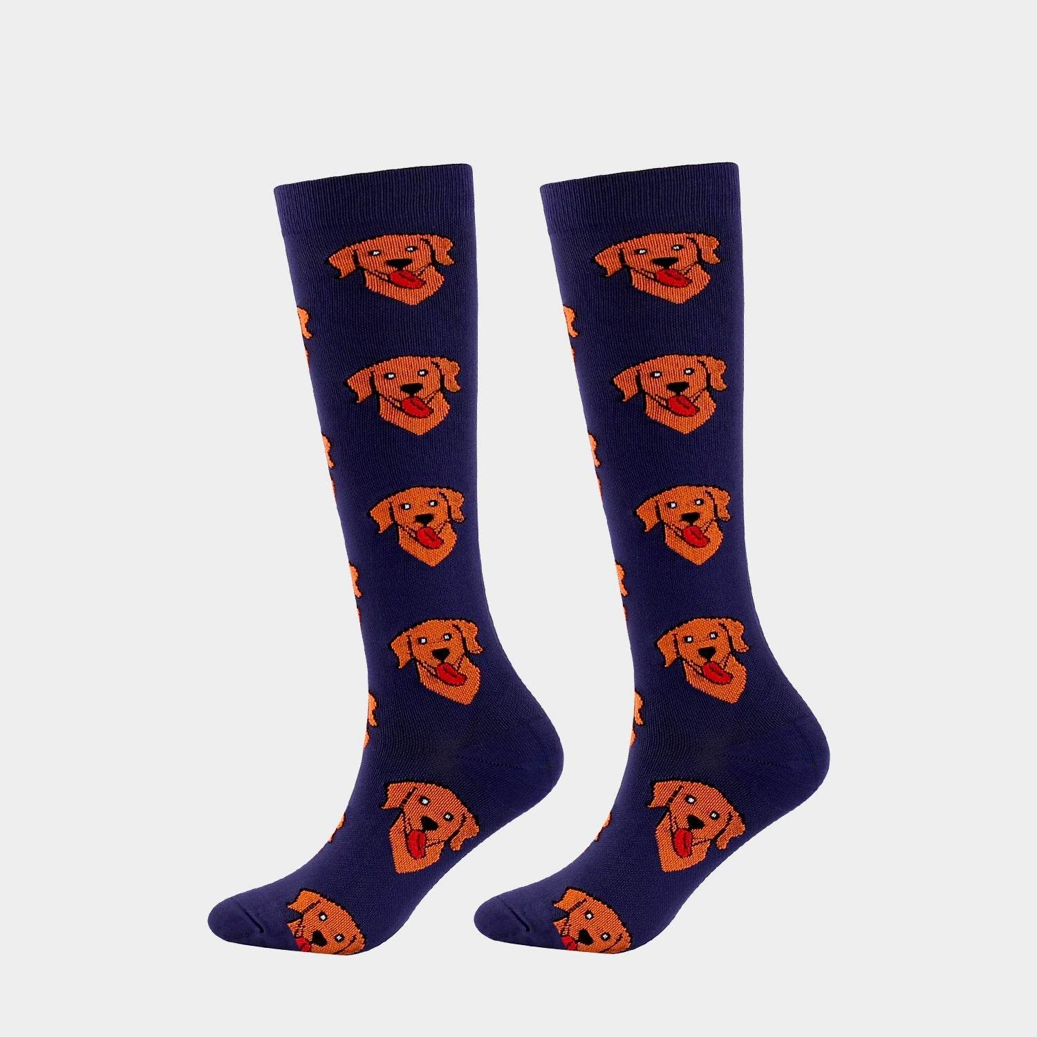 New Arrival Compression Socks Pressure Calf Socks Sports Long Socks for Running Nurse Socks Elastic Leggings Compression Stockings Dog head