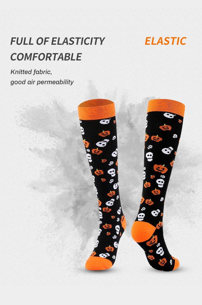 New Arrival Compression Socks Pressure Calf Socks Sports Long Socks for Running Nurse Socks Elastic Leggings Compression Stockings