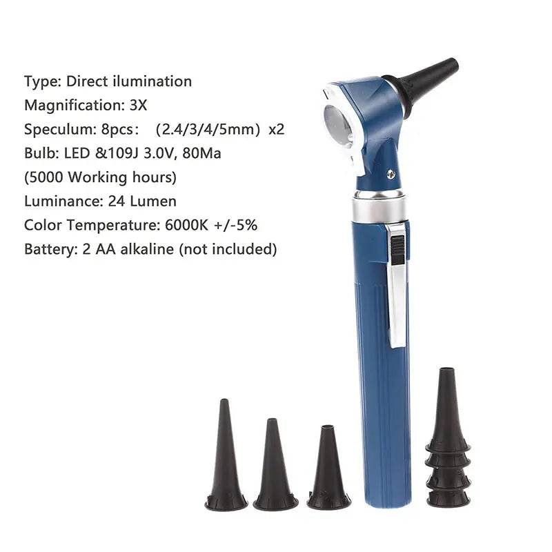 Portable Professional LED Otoscope