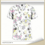 Printed Nurse Scrubs Tops - Stylish Uniforms for Doctors and Nurses 64001-22