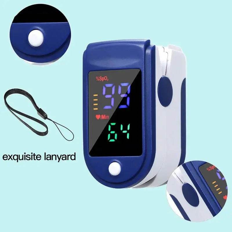 Pulse Oximeter Finger Clip Pulse Monitor Home Monitoring Pulse Oximeter