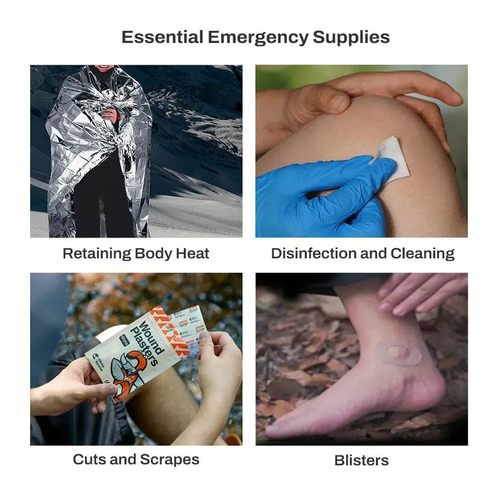 RHINO RESCUE Outdoor Portable Lightweight First Aid Kit