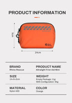 RHINO RESCUE Outdoor Portable Lightweight First Aid Kit