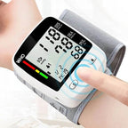 Rechargeable Digital Blood Pressure Monitor, Wrist Electronic BP Cuff