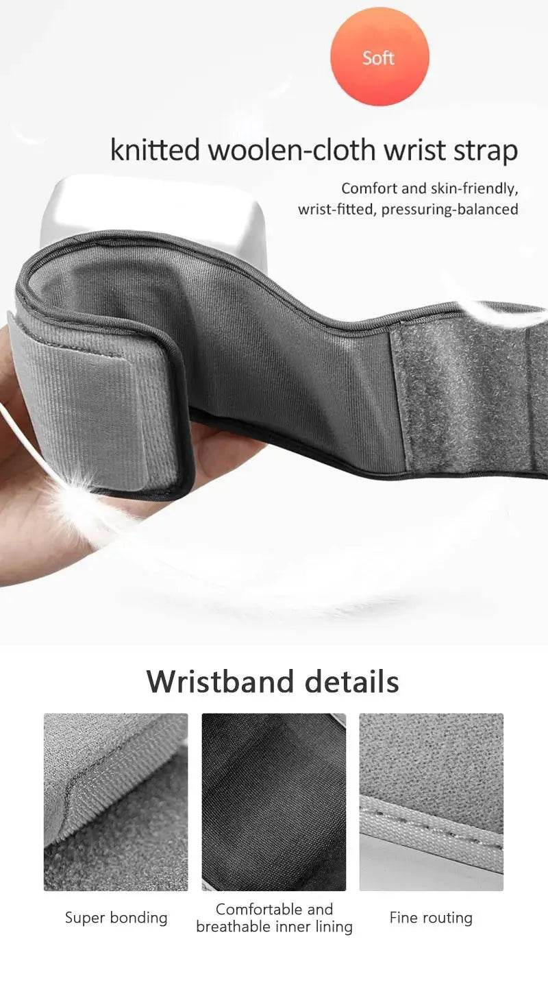 Rechargeable Digital Blood Pressure Monitor, Wrist Electronic BP Cuff