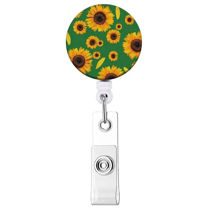 Retractable Badge Reel, Reel Clip, Card Holders, Healthcare Novelties and Gifts Gray