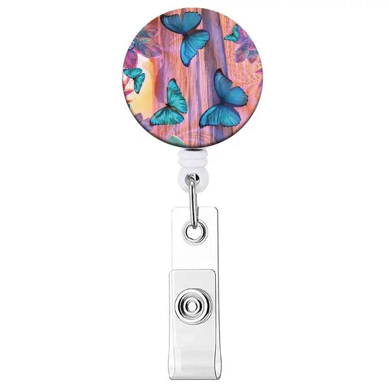 Retractable Badge Reel, Reel Clip, Card Holders, Healthcare Novelties and Gifts Gold