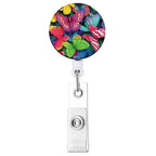 Retractable Badge Reel, Reel Clip, Card Holders, Healthcare Novelties and Gifts GRAY