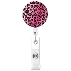 Retractable Badge Reel, Reel Clip, Card Holders, Healthcare Novelties and Gifts Black&Red