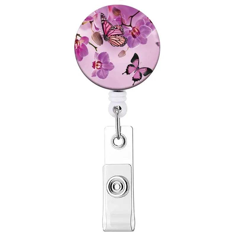Retractable Badge Reel, Reel Clip, Card Holders, Healthcare Novelties and Gifts Blue