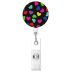 Retractable Badge Reel, Reel Clip, Card Holders, Healthcare Novelties and Gifts Deep Green
