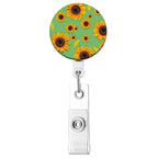 Retractable Badge Reel, Reel Clip, Card Holders, Healthcare Novelties and Gifts Sunny Yellow