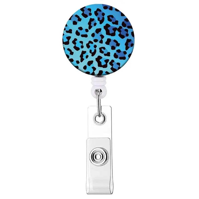 Retractable Badge Reel, Reel Clip, Card Holders, Healthcare Novelties and Gifts dark blue