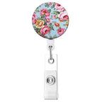 Retractable Badge Reel, Reel Clip, Card Holders, Healthcare Novelties and Gifts Red