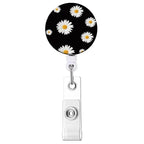 Retractable Badge Reel, Reel Clip, Card Holders, Healthcare Novelties and Gifts Brocade Green