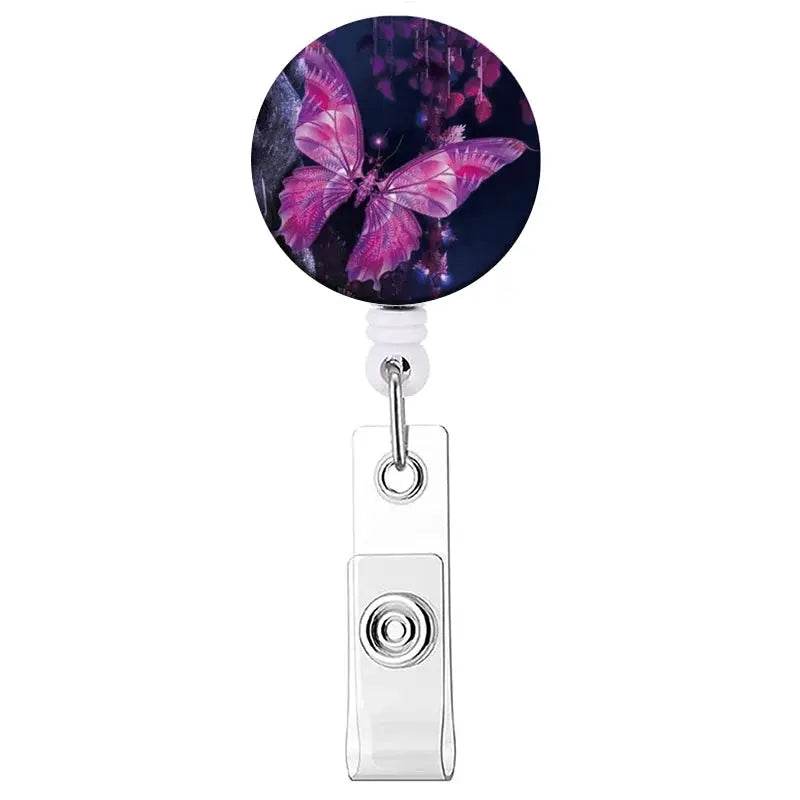 Retractable Badge Reel, Reel Clip, Card Holders, Healthcare Novelties and Gifts Dark Grey