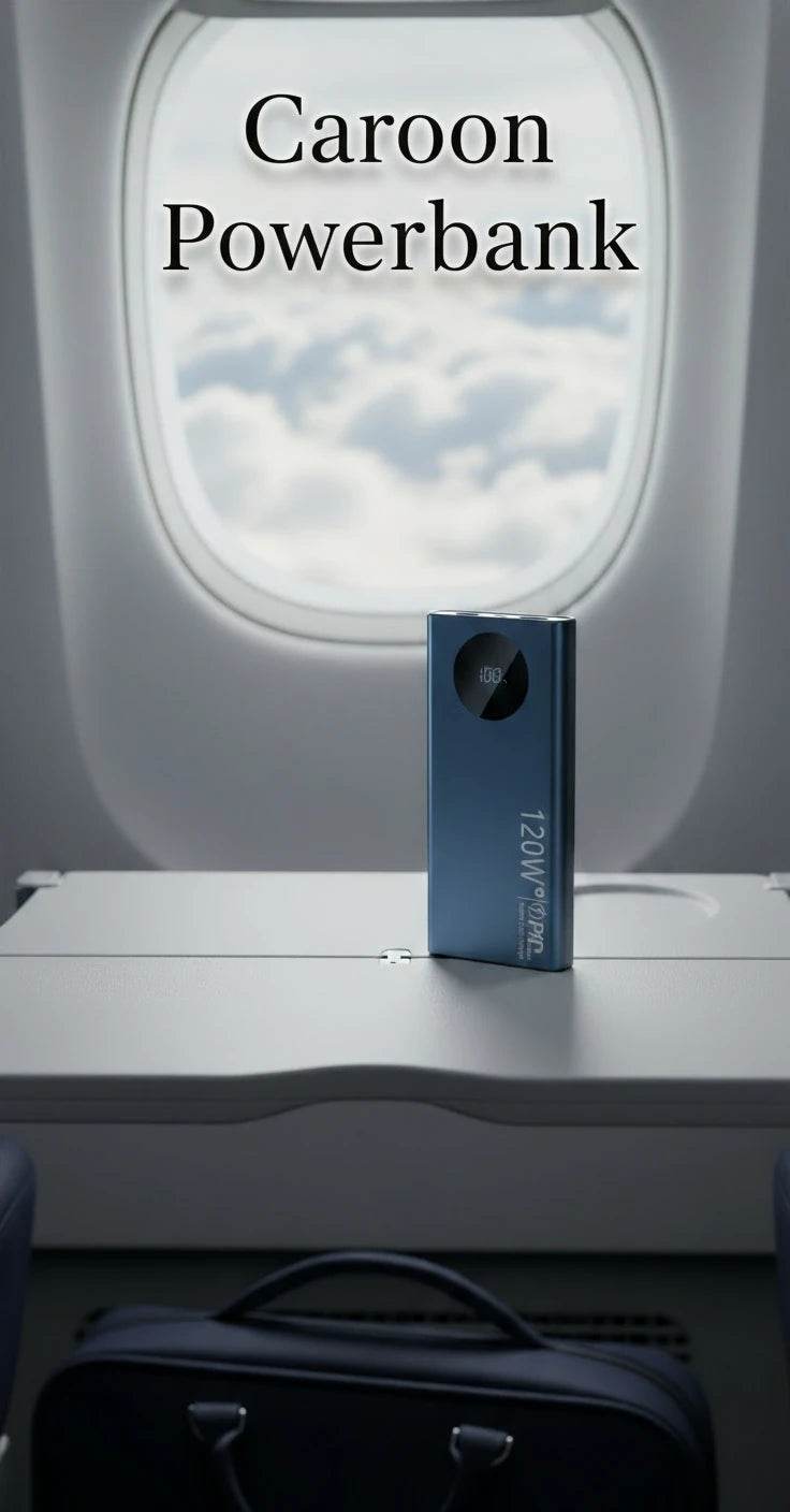 High Capacity Power Bank, Fast Charging 120W: 10000mAh, 30000mAh, 500000mAh, Portable Battery Charger for iPhone, Samsung, Huawei Phones