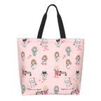 Spacious Eco-Friendly Healthcare Tote Bag with Durable Handles and Secure Zipper Closure 16 50x40x15 cm