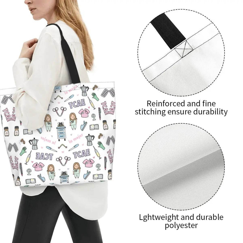Healthcare Inspired Tote Bag - Large Capacity
