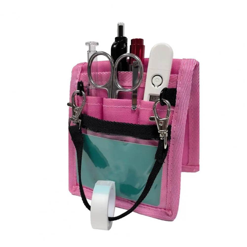 Nurse Work Bag Medical Professional Multi-pocket Organizer Kit for Nurses Doctors Nurse Pocket Protector for Barber for Students Pink China