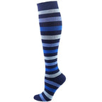 Compression Socks Funny Cactus Animal Pattern Sports Golf Tube Outdoor Hiking Pressure Knee High Stockings YS012-3