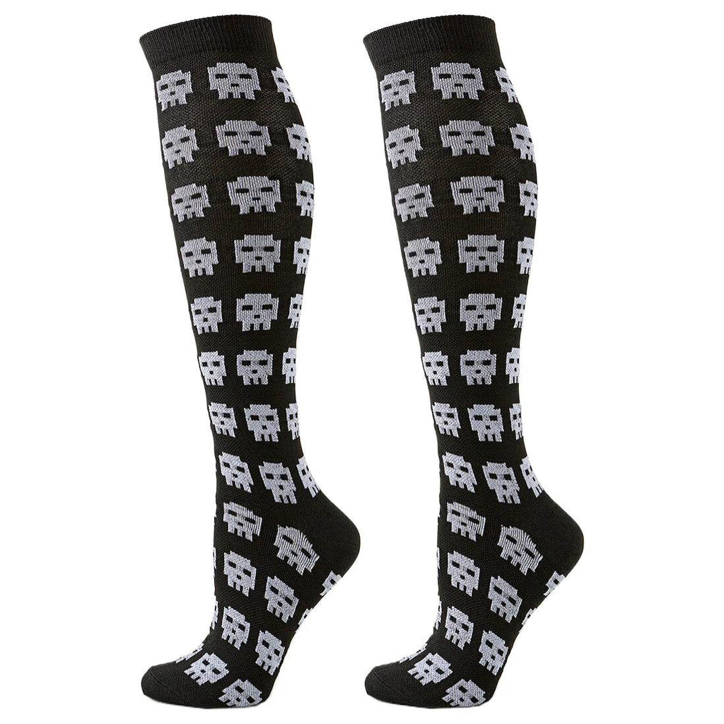 Sport Compression Socks Men Women Athletic Exercise Cycling Running Yoga Football Basketball Rugby Hiking Tennis Skateboard E80 EU37-43 US7-9