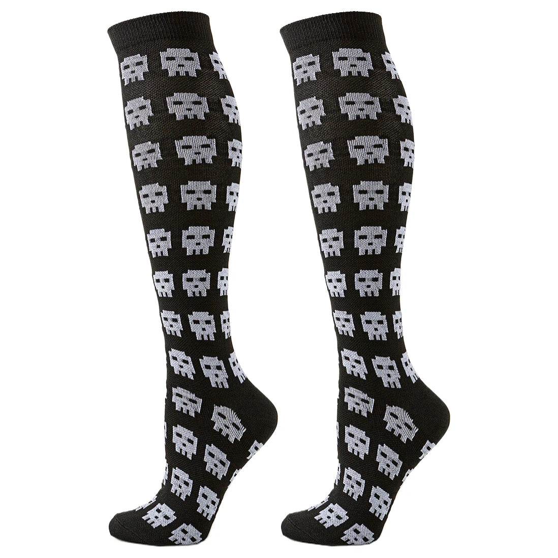 Sport Compression Socks Men Women Athletic Exercise Cycling Running Yoga Football Basketball Rugby Hiking Tennis Skateboard E80 EU37-43 US7-9