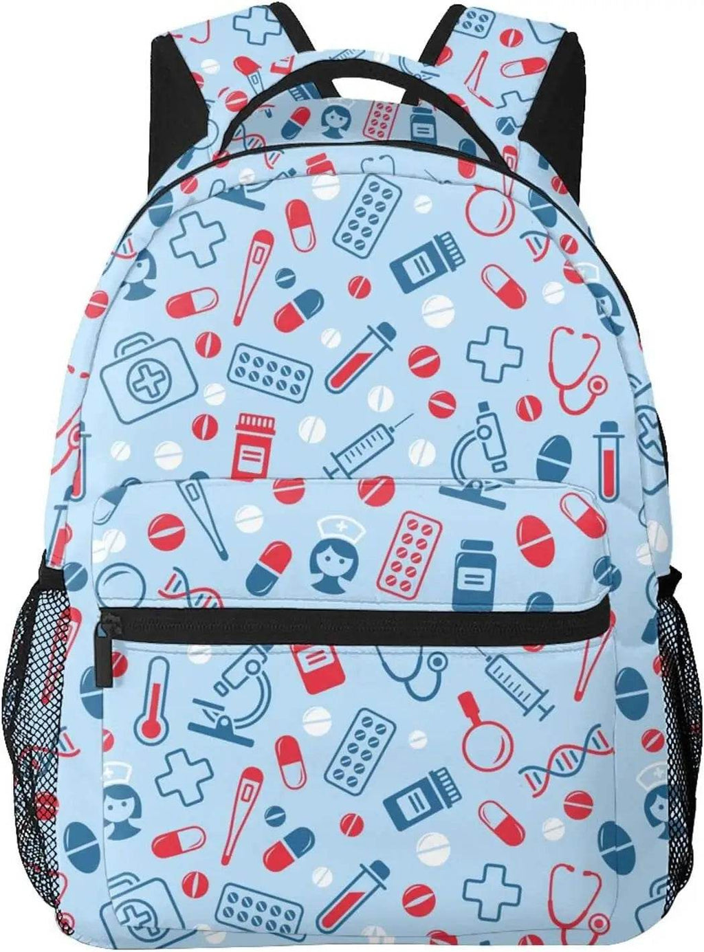 Nurse Backpack with Large Capacity - Waterproof Laptop Bag for Nurses 1 One Size