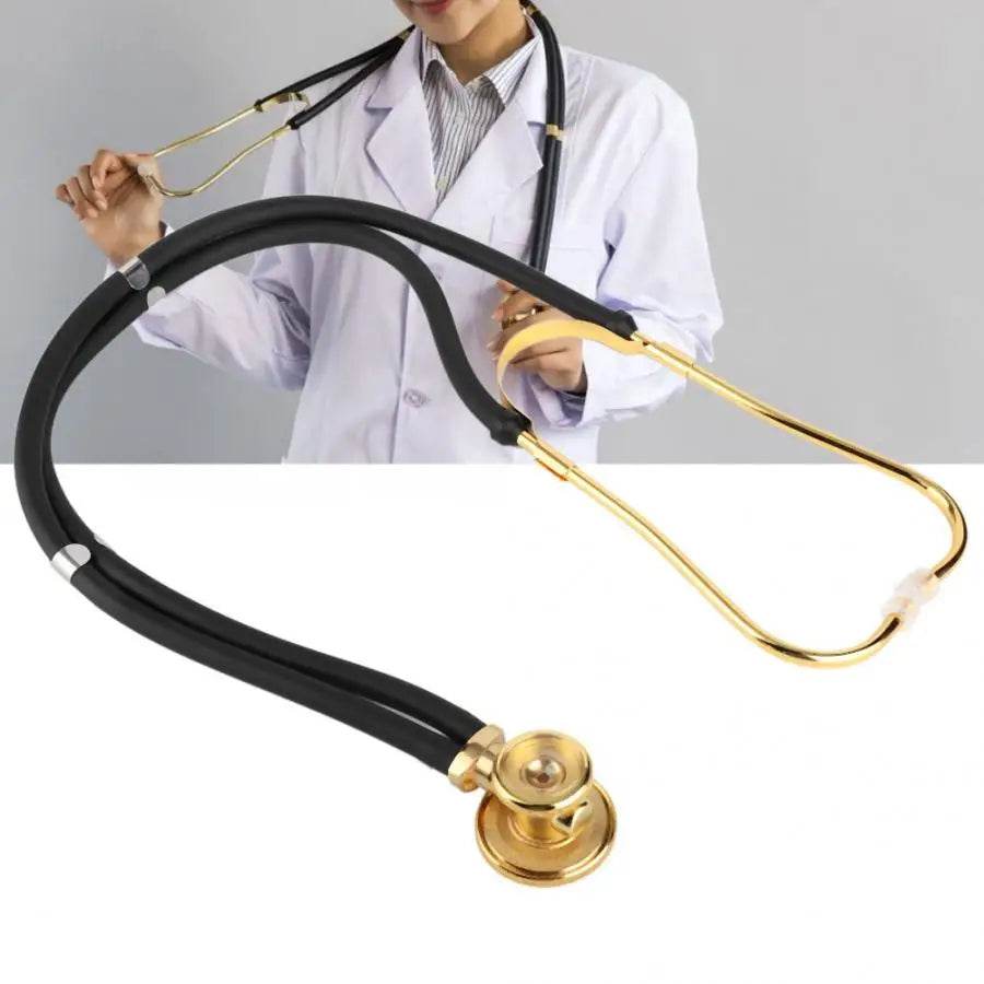 Medical Sprague Rappaport Type Professional Doctor Neonatal Adult Nurse Cardiology Estetoscopio Dual Head Gilt Cute Stethoscope