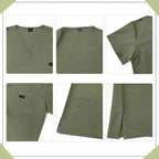 Unisex Multicolor Medical Scrubs - Stylish Hospital Scrub Uniform Sets