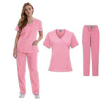 Women's Clinical Joggers Scrub Suit Medical Uniform Sets