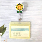 New Nurse Doctor Retractable Badge Reel with Horizontal Style Students ID Business Card Work Card Badge Holder Office Supplies 9