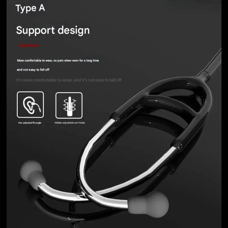 Spirit 735 Single Head Stethoscope for Nurses Soft Sealing Eartips for Doctors, Nurses, EMT Students, Adults, Home Health Use