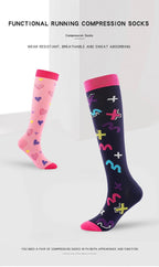 Compression Socks Medical Nusing Edema Diabetes Varicose Veins Women Men Cycling Socks 20-30 MmHg Sports Stockings