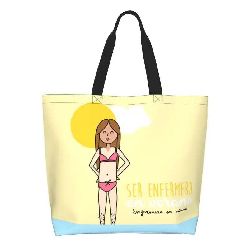 Healthcare Inspired Tote Bag - Large Capacity 15 One Size