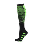 Compression Socks Running Sports Socks Medical Nursing 20-30mmhg for Flight Travel Pregnancy Edema Diabetes Varicose Veins Socks YS001-173-Green