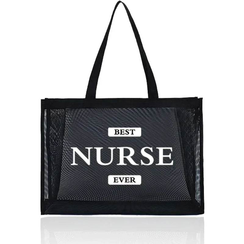 Healthcare Inspired Tote Travel Storage Bags with a Large Capacity Grid Package Nurse020