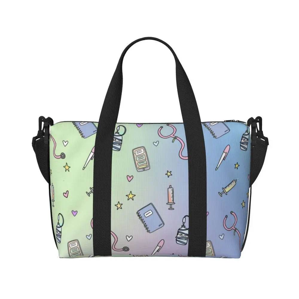 Give your daily routine a playful vintage boost with these Burlap Shopping Bags!