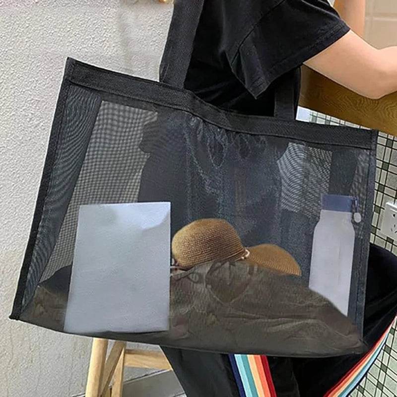 Healthcare Inspired Tote Travel Storage Bags with a Large Capacity Grid Package